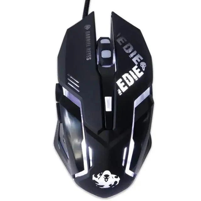 Gaming USB Wired Mouse Pink Computer Professional 2400 DPI Mouse